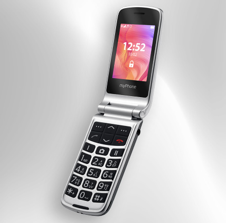 Telefon myPhone Rumba 2; otwarta klapka