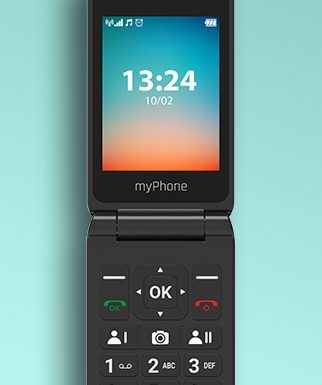 myPhone Flip LTE wyświetlacz