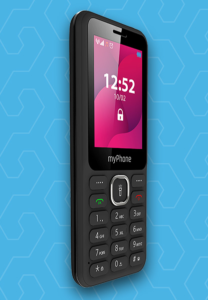 myPhone Jazz widoczny pod kątem