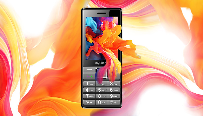 Kolorowy wyświetlacz telefony myPhone 7340 LTE