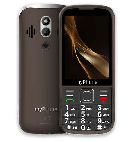 myPhone HALO 4 PLUS LTE Praline Collection widok przód tył