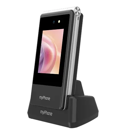myPhone Tango 2 LTE stojący w bazie ładującej