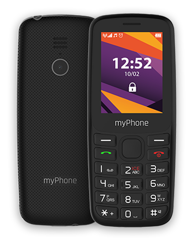 Telefon myPhone 6410 LTE widok przód tył