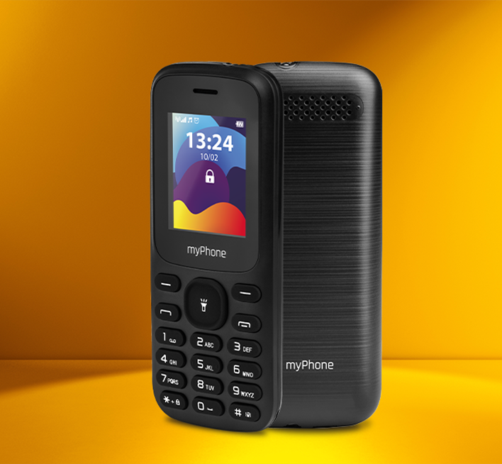 myPhone funsion telefon z klawiszami duży ekran wygodna klawiatura