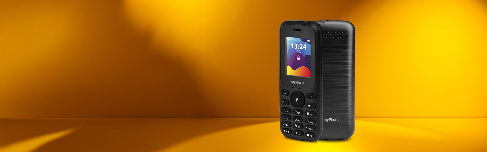 myPhone funsion telefon z klawiszami duży ekran wygodna klawiatura