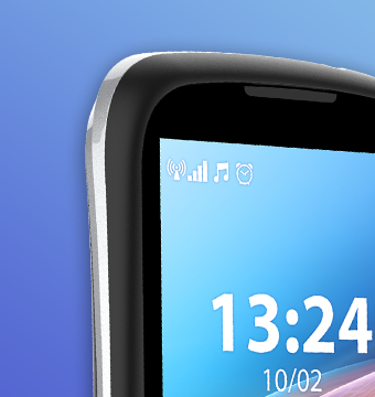 telefon myPhone HALO 4 lte zbliżenie na ekran i boczną krawędź