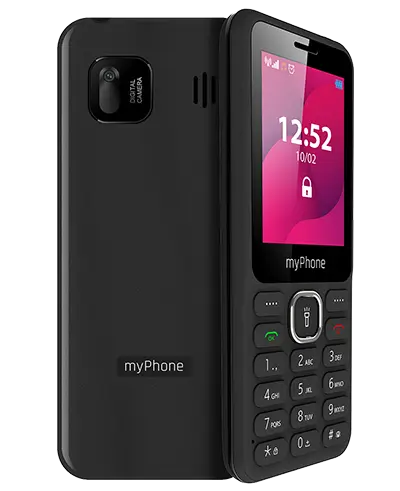 myPhone Jazz pokazany od tyłu i pod kątem