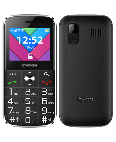 myPhone HALO C przód i tył telefonu