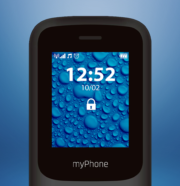myPhone 2220 zbliżenie na wyświetlacz