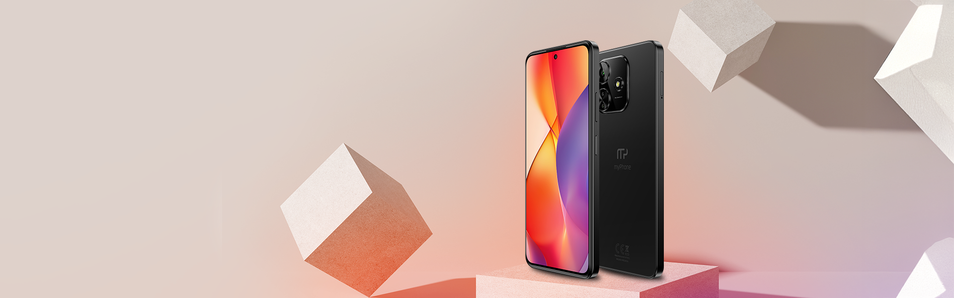 smartfon myPhone N23 Plus na podeście