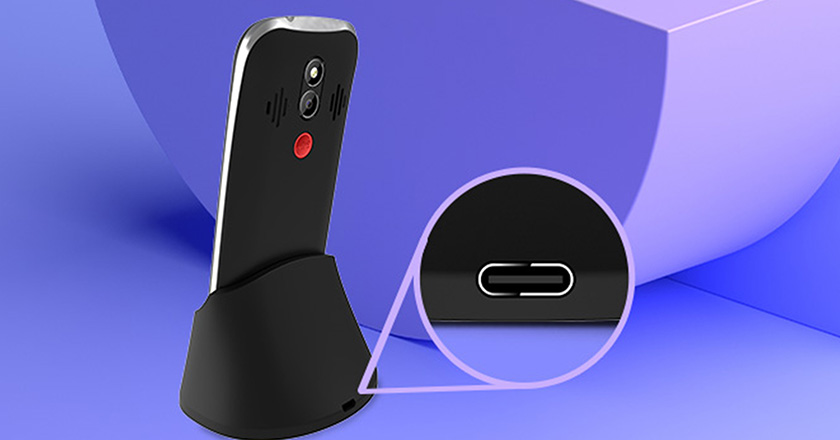 myPhone HALO 4 LTE Baza ładująca tył port usb c