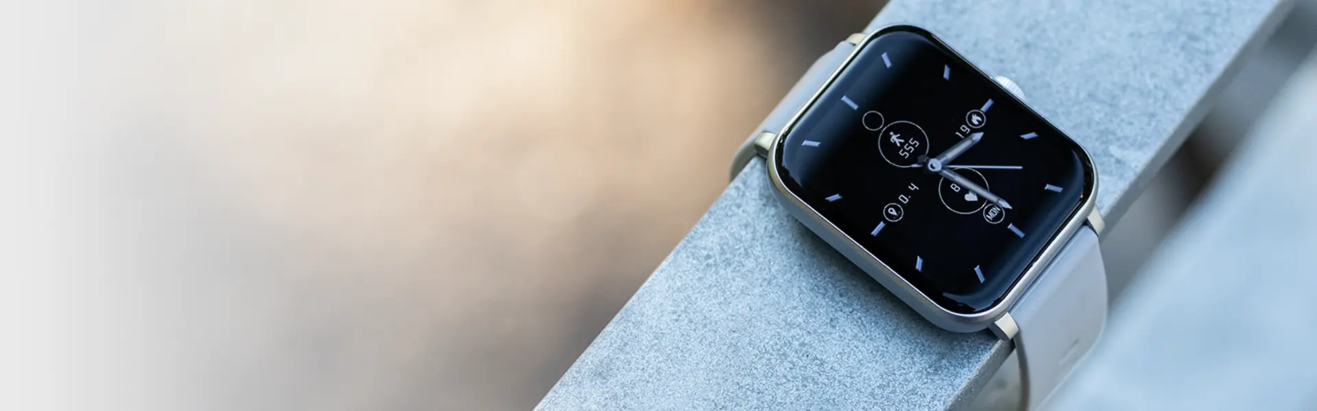 smartwatch myPhone Watch 2 Classic na poręczy