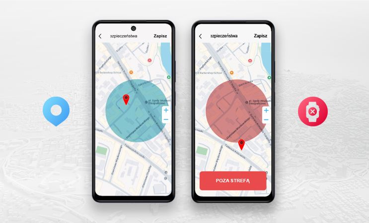 myPhone strefa bezpieczeństwa
