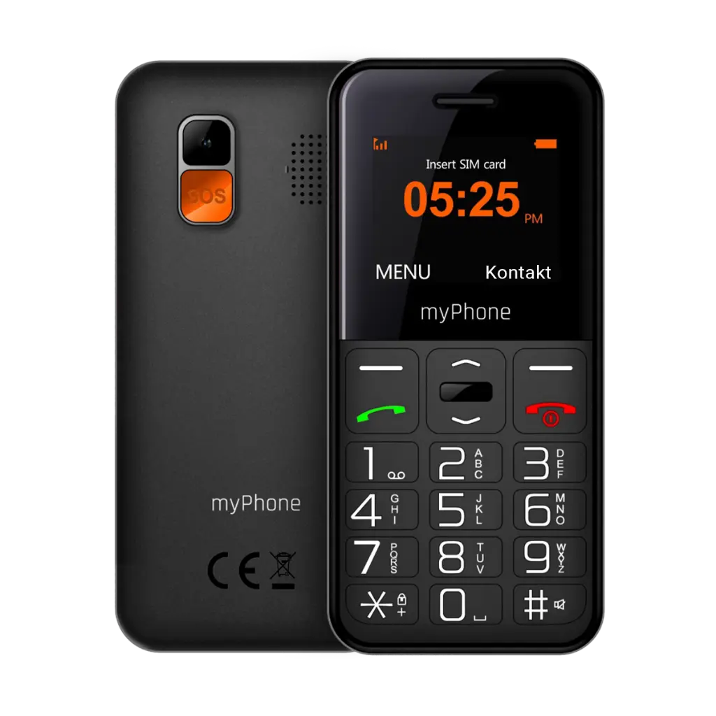 TELEFON myPhone Halo Easy czarny