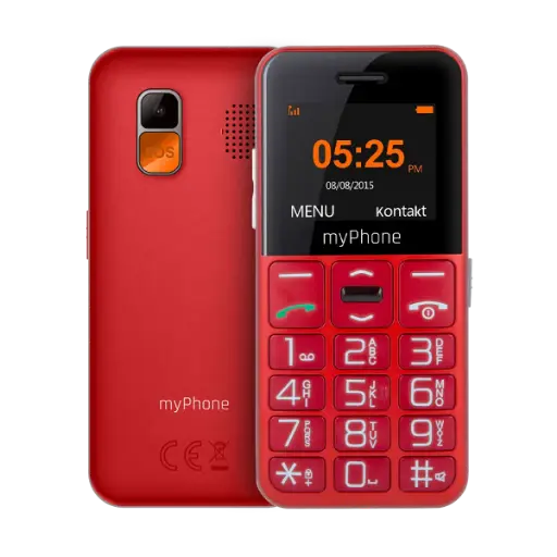 [TEL000411] TELEFON myPhone Halo Easy czerwony
