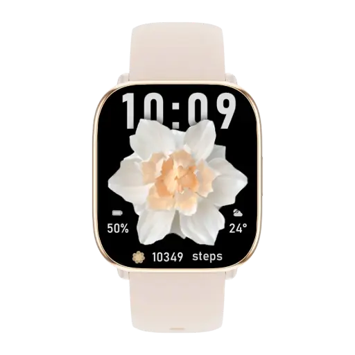 [Sma002918] Smartwatch myPhone Watch Pastel Pink (Gold/Tea Rose)